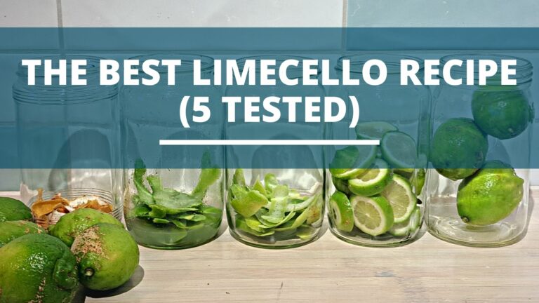 Best Limecello Recipe (We Tested 5 Variations!)