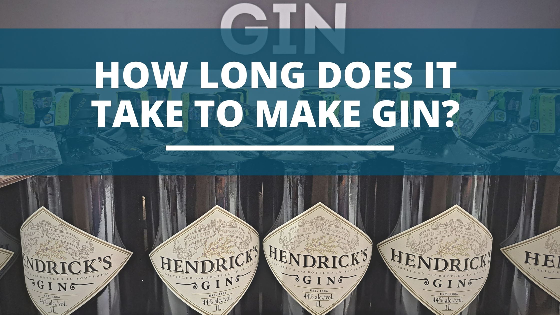 Image of DIY DISTILLING How long does it take to make gin