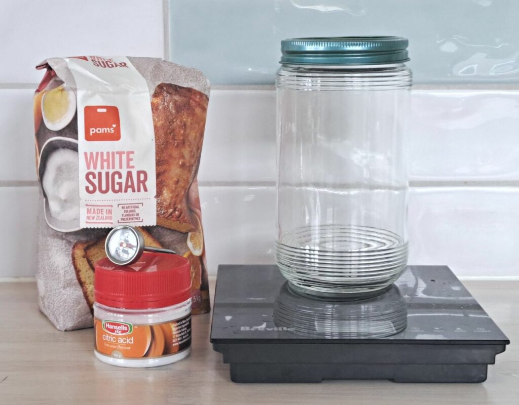 How To Make Invert Sugar (Distiller's Guide) 2 Image of DIY Distilling Ingredients required to make invert sugar