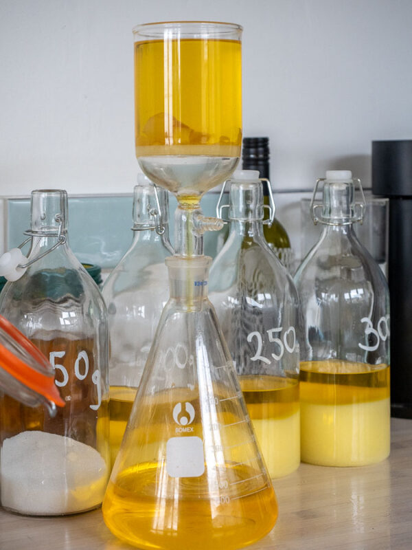 Image of DIY Distilling how to filter limoncello